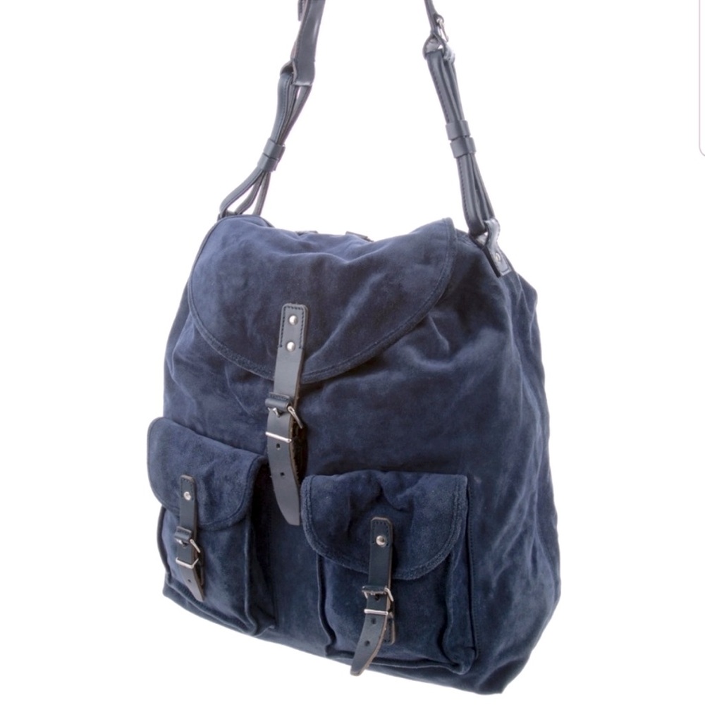 Authentic Balenciaga Suede Cargo Pocket Suede Shoulder Bag with COA - Picture 4 of 16